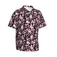 thumbnail image 2 of Haiem Daisies Flowers Printed Hawaiian Shirt for Men - Men’s Casual Beach Summer Shirts - Stretch Fabric with Modern Fit-Small, 2 of 9