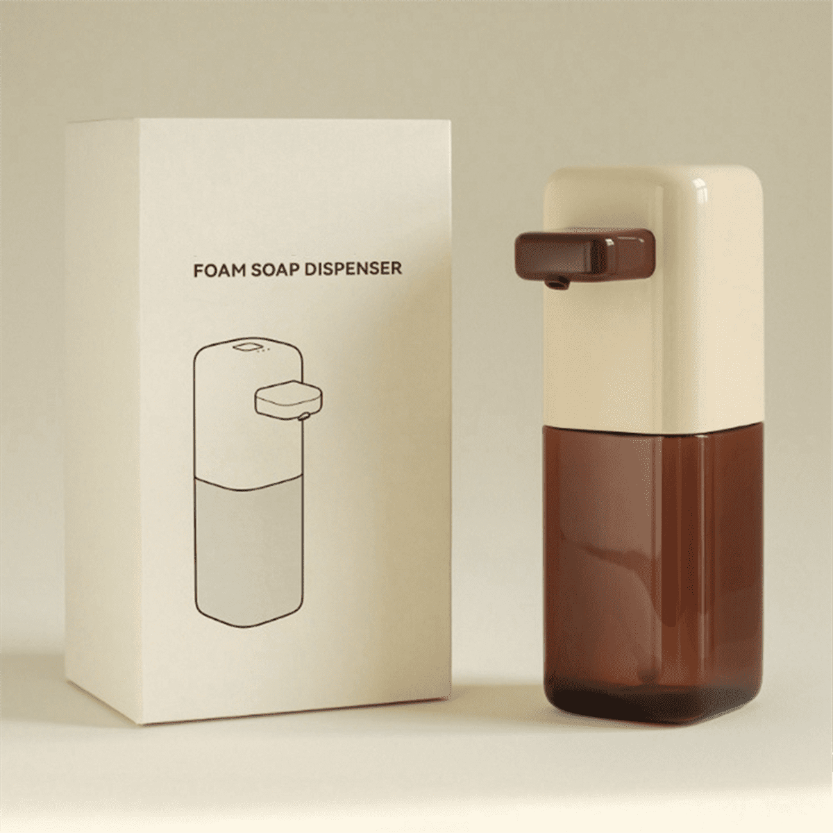 Automatic Inductive Soap Dispenser Foam Washing Phone Smart Hand Washing Soap Dispenser Alcohol Disp ABS