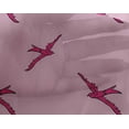 thumbnail image 4 of oneOone Georgette Viscose Fabric Bird Block Printed Fabric 1 Yard 42 Inch Wide, 4 of 4