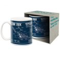 thumbnail image 1 of Star Trek 810537 Star Trek U.S.S. Enterprise Blueprint Ceramic Mug, 1 of 1