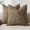 Brown, variant on SUSIELADY Set of 2 Decorative Linen Check Throw Pillow Covers, 18×18 Inch, Neutral Farmhouse Vintage Boho Cushion Covers for Sofa, Chair, Bedroom, Living Room, Beige