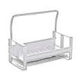 thumbnail image 1 of Inteprter Estante para fregadero de cocina, esponja, toalla, paño de cocina, soporte de almacenamiento, organizador, , cuenco, encimera de Almacenamiento y organización del hogar Plata 17cm, 1 of 6