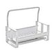 thumbnail image 1 of Monstrate Estante para fregadero de cocina, soporte de almacenamiento para drenaje de esponja, organizador de aluminio, escurridor de secado, Almacenamiento y organización del hogar Plata 17cm, 1 of 6