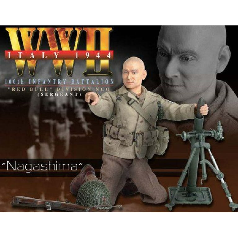 Nagashima U.S. Army Sergeant, 100th Infantry Battalion, Red Nagashima U.S. Army Sergeant, 100th Infantry Battalion, Red