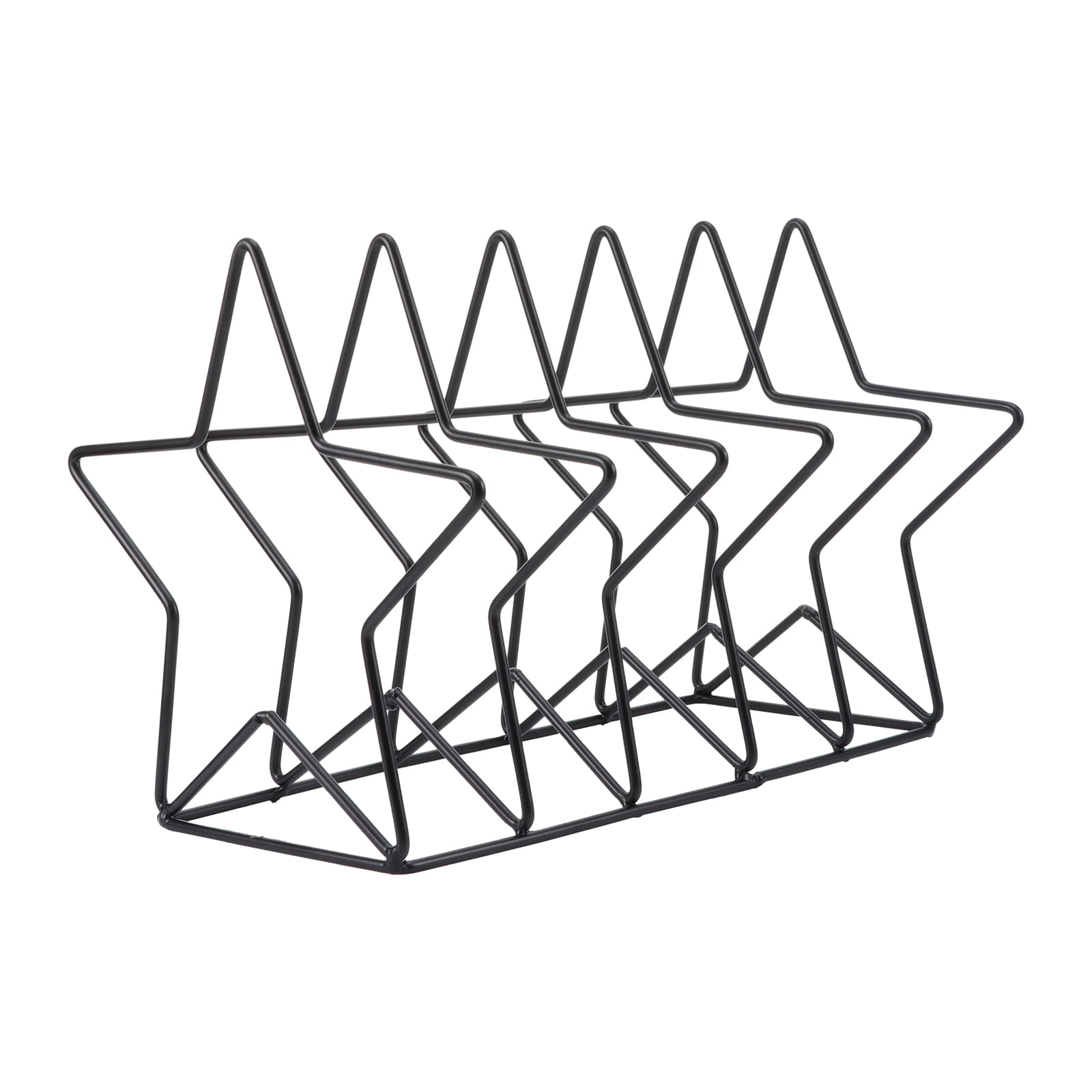 Frcolor Gold File Holder Organizer Magazine Book Rose Decor Rack Folder