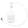 thumbnail image 4 of Brake Brake Bleeder Bottle 1L Auto Brake Fluid Extractor with Silicone Hose Hanging Hook, White, 4 of 7