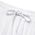 thumbnail image 5 of Blekii Men's Casual Summer Shorts, Solid Color Cotton Flat Front Shorts, Fashionable Lightweight Bottoms for Hot Weather, Versatile Pants for Beach, Lounge, Or Daily Outings,, 5 of 9