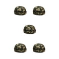 thumbnail image 2 of Minnieouse Moda Skullcap 3 rayas estampado marinero sombreros cálido cubo Docker gorras sin borde sombrero ajustable gorro diario al aire libre Type8 NO8, 2 of 6