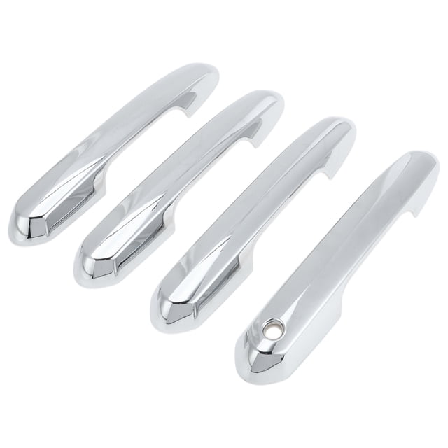 Cubierta de manija de puerta de automóvil Unique Bargains 4 Pcs para Toyota Rav4 2019-2024 tono plateado ABS
