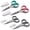 Green, Pink,Gray, variant on Small Travel Sewing Scissors Set for Detail Cutting Crafting Embroidery Knitting Stainless Steel High Precision Sharp Tip Safety Cases