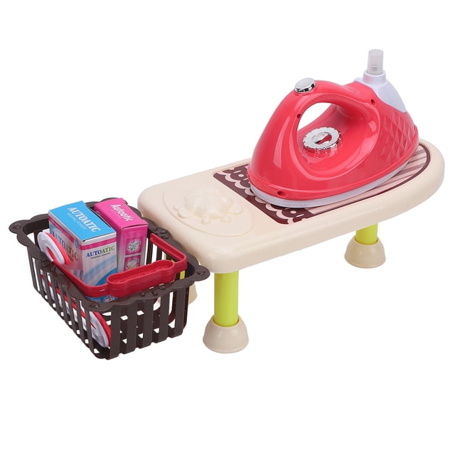 Juego De Lavandería De Simulación, Juego De Tabla De Planchar De Juguete Interactivo Realista Para Niños
