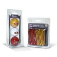 thumbnail image 2 of San Francisco 49ers 3-Golf Ball & 50-Golf Tee Set, 2 of 2