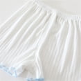 thumbnail image 5 of enyan Girl Toddler Baby Summer Clothes 3 6 12 18 Months 2T 3T 4T 5T Girls Outfits Cute Dinosaur Tank Tops+Shorts Outfits Lightweight Elastic Cotton Short Sets(White,18-24 Months), 5 of 7