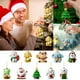 thumbnail image 1 of Xihbxyly Juego de Adornos para Árbol de Navidad, Mini Colgantes, Adornos Acrílicos de Papá Noel y Muñeco de Nieve, Fáciles de Colgar, Versátiles para El Hogar, La Oficina y Fiestas Navideñas, 32 Piez, 1 of 7