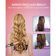 thumbnail image 4 of Plancha Rizadora De Cabello Cerámica Profesional 5 En 1, Rosa con Negro, 4 of 5