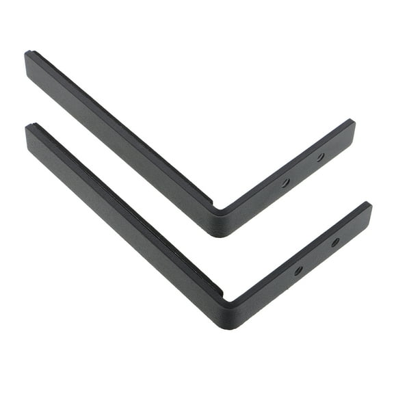 HIAKDOFT 2Pcs Universal Soundbar Mount Wall Speaker Mount Bracket Iron Home Users
