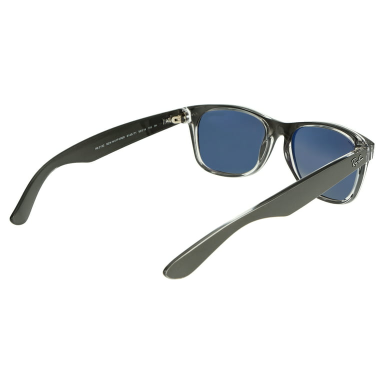 Ray-Ban Justin - Square Matte Black Frame Sunglasses For Men