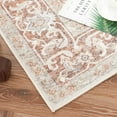 RUGKING Foldable Vintage Rug 3x5 Traditional Printed Rug Oriental
