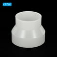 thumbnail image 3 of Uxcell 4" to 3" Duct Reducer Ducting Airflow Tube Increaser Adapter Pipe Fitting 2 Pack, 3 of 5