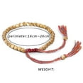 thumbnail image 2 of Fiaya Women Tibetan Copper Bead Bracelet Set, 1PC Handmade Braided Cotton Bracelet, Lucky Rope Bracelet Adjustable Friendship Bracelet Gift for Women Men, 2 of 4