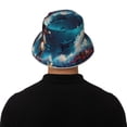 thumbnail image 5 of Salouo Fantasy Underwater Adventure Print Unisex Bucket Hat, Outdoor Summer Beach Fishing Sun Hat Fun Outdoor Vacation Hat for Men Women Teens,Reversible Double-Side-Wear, 5 of 6