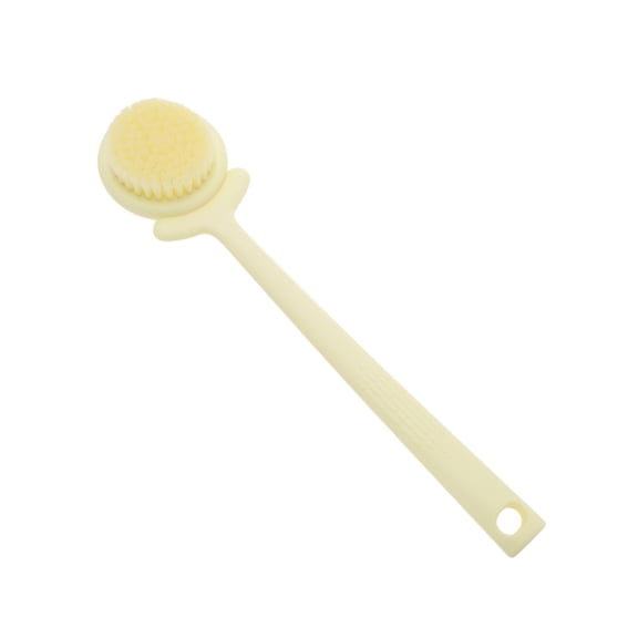 Unique Bargains Sunflower Long Handle Bath Brush 1 Pc Yellow
