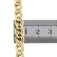 thumbnail image 6 of 10K Yellow Gold 7mm Double Cuban Curb Italian Link Chain Necklace 26 Inch, 6 of 7
