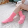 thumbnail image 3 of FANGQIULI Womens Fuzzy Socks Cozy Fluffy Winter Warm Slipper Socks Microfiber Soft Home Sleeping Socks, 3 of 6