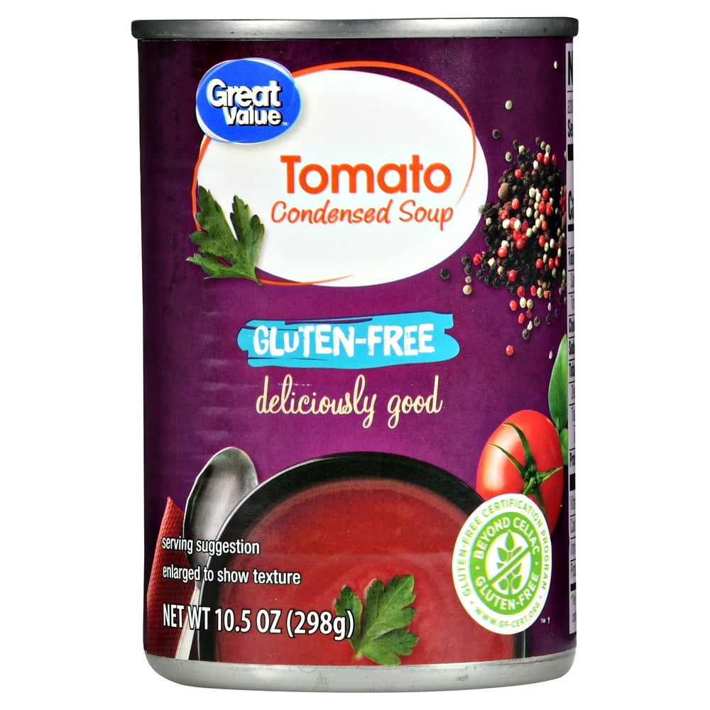 Great Value Gluten Free Tomato Condensed Soup, 10.5 oz
