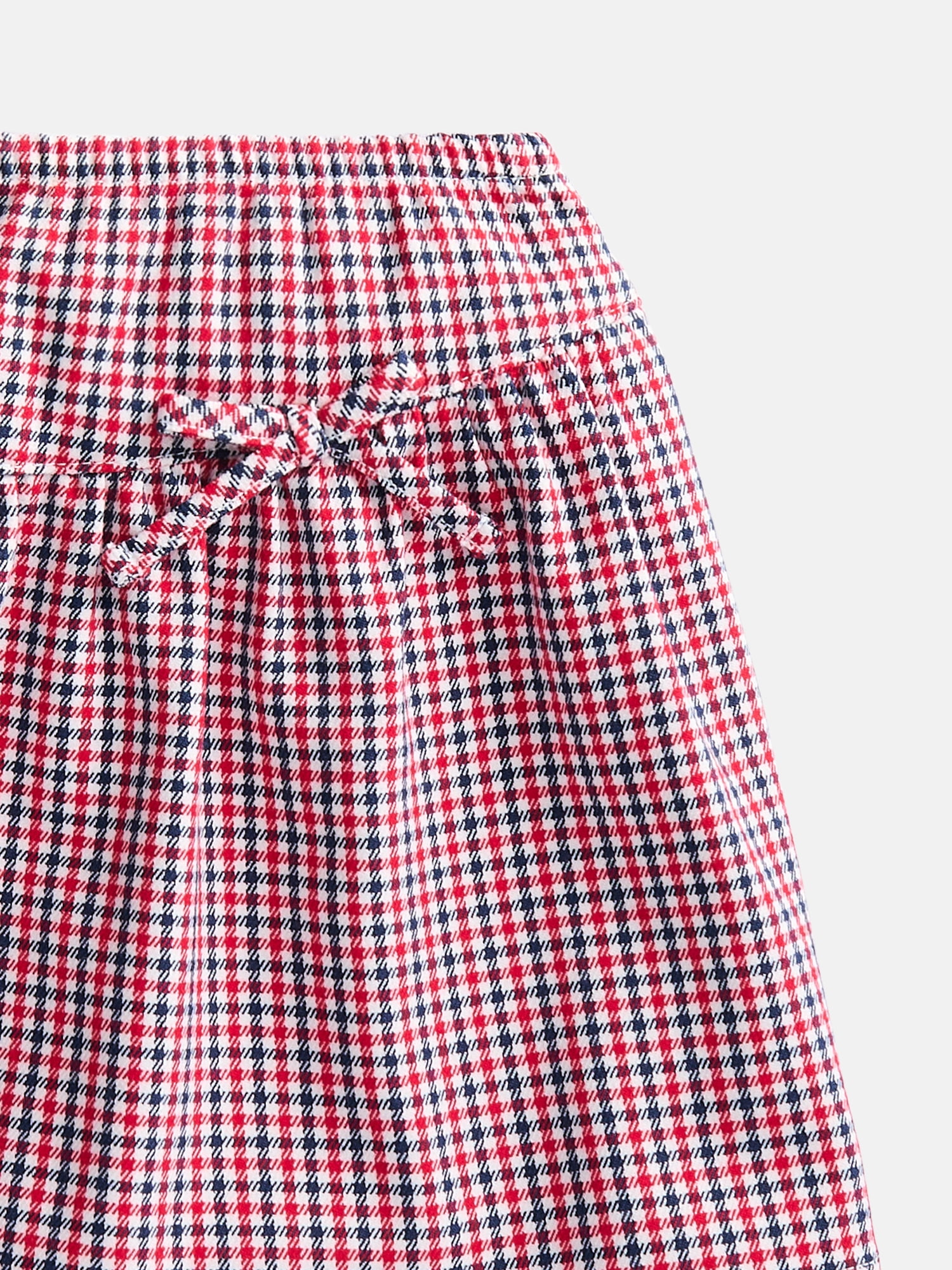 Wonder Nation Girls Plaid Bow Skort, Sizes 4-18