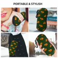 thumbnail image 6 of Bingfone Bold Squirrel Silhouettes Print Sunglasses Case Portable Travel Zipper Eyeglasses Case With Hook, 6 of 6