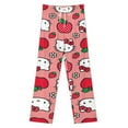 thumbnail image 3 of Hello Kitty Womens Comfy Pajama PJ Pants Lounge Pants Sleepwear Drawstring PJ Bottoms Pants, 3 of 7