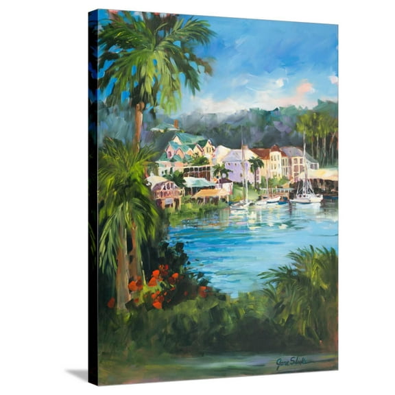 Art.com Getaway Stretched Canvas Print Wall Art by Jane Slivka, 24" x 32"