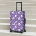 thumbnail image 5 of Yiaed Owl And Flowers Print Travel Luggage Cover Suitcase Protector Fits 18-32 Inch Luggage Wheel Covers Patterned Elastic Luggage Anti-scratch（No luggage）-Small, 5 of 5