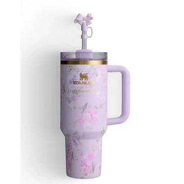 Tumbler with Handle and Straw 40 oz  Stainless Steel Cup Double Insulated Automobile Cup，Travel Mugs