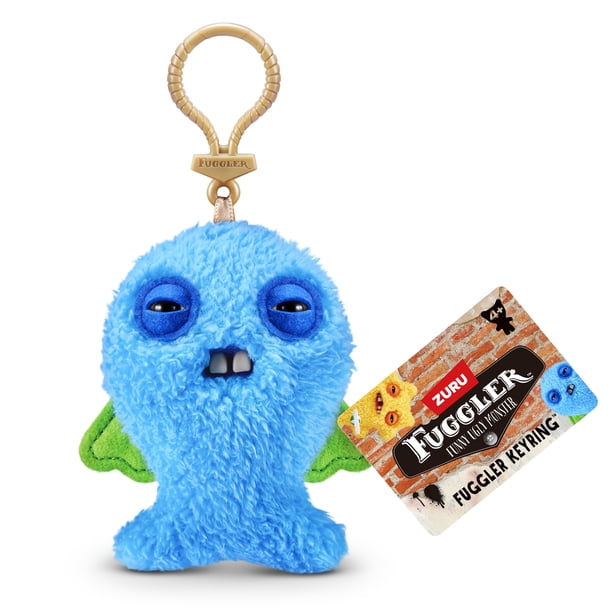 Fuggler Key Rings 5 inch (Cod Father) Ugly Monster Plush, Stuffed