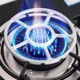 thumbnail image 4 of Mosiee 1Pcs15.5/17.5Cm Pot Holder Thickened Gas Stove Auxiliary Rack Mocha Pot Rack Universal Stove Accessories, 4 of 9