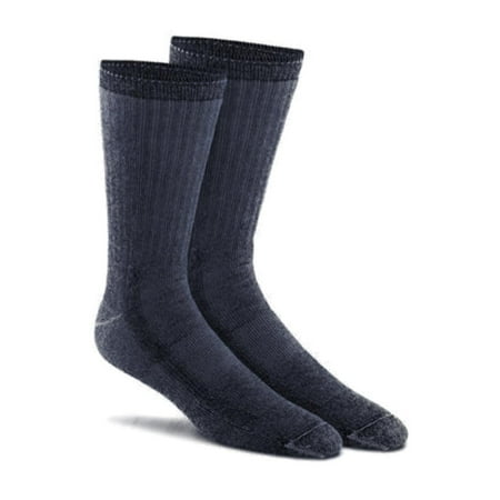 Lorpen Ski Merino Medium Sock - 2-Pack of Fox River Trailmaster Medium Weight Merino Wool Hiking Sock
