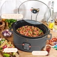 thumbnail image 2 of Beautiful 6 Qt Programmable Slow Cooker, Oyster Grey by Drew Barrymore, 2 of 11