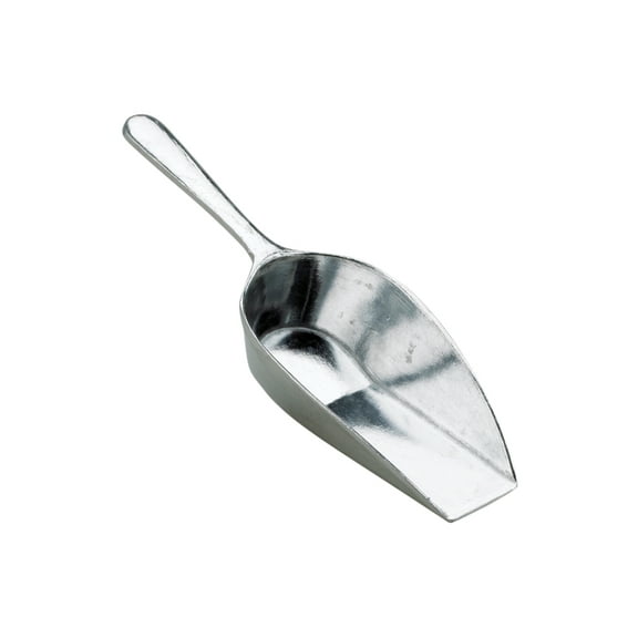 Harold Import Silver Aluminum Flat Bottom Scoop