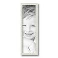 thumbnail image 2 of ArtToFrames 5" x 17" White Square Star Emboss Picture Frame, 5x17 inch White Wood Poster Frame (WOM-5125),  Pack, 2 of 7