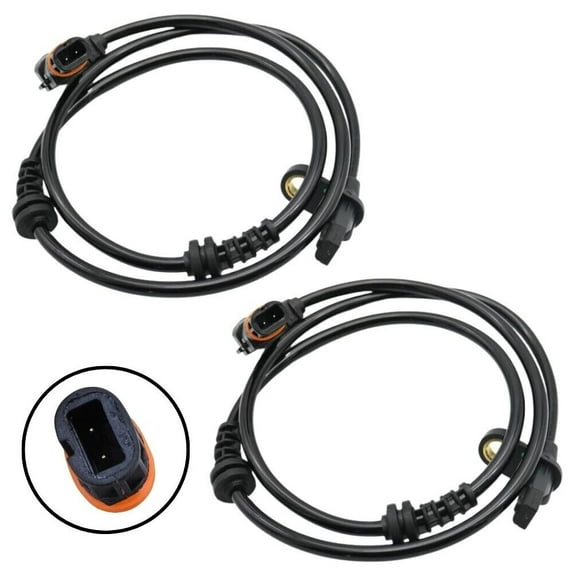 2X Front ABS Wheel Speed Sensor For Mercedes Benz C300 C350 GLK250 2049053105