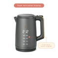 thumbnail image 4 of Beautiful 1.7-Liter Electric Kettle 1500 W with One-Touch Activation, Oyster Gray by Drew Barrymore, 4 of 8