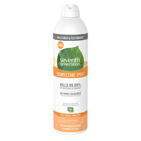 Seventh Generation Disinfectant Spray Fresh Citrus & Thyme 13.9