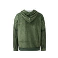thumbnail image 4 of Men's Muscle Graphic Print Hoodie, Casual Long Sleeve Pullover Sweatshirt, Novelty Design Streetwear for Christmas Gift, Halloween, Party and Lounge Wear,Green,XL, 4 of 6