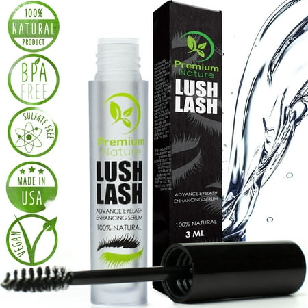 Castor Oil Eyelash Growth Serum - 100% Pure Cold Pressed Castor Oil for Eyebrow, Eyelashes, Hair & Skin, Hexane-Free Lash Boost Serum (Best Eyebrow Growth Products Uk)