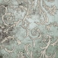 thumbnail image 2 of Brown, Victoria 26x26 Black Ornate Wood Framed with Double Matting Museum Art Print Titled - Vintage Flourish 2, 2 of 4