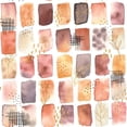 thumbnail image 3 of Marshall, Laura 12x12 Black Modern Framed Museum Art Print Titled - Desert Blooms Pattern XIIA, 3 of 5
