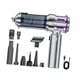 thumbnail image 2 of Aspiradora portátil potente de aleación de aluminio compacta inalámbrica Morado plateado, 2 of 9