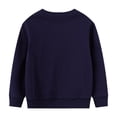 thumbnail image 4 of HILEELANG Little Boy Black Sweatshirts Halloween Astronaut Graphic Glow in the Dark Crewneck Long Sleeve Pullover Cotton Top Sweater Shirts 7 Years, 4 of 5
